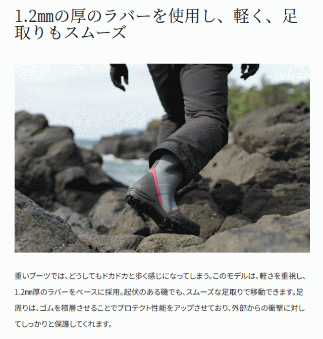 シマノ スタンダードライトブーツ スパイク FB-020W チャコール S  (24.0〜24.5cm) / shimano 釣具