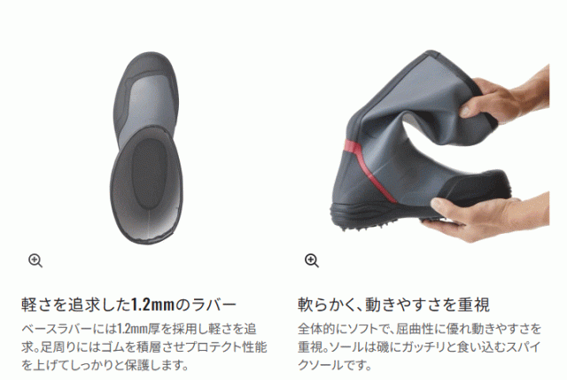 シマノ スタンダードライトブーツ スパイク FB-020W チャコール S  (24.0〜24.5cm) / shimano 釣具