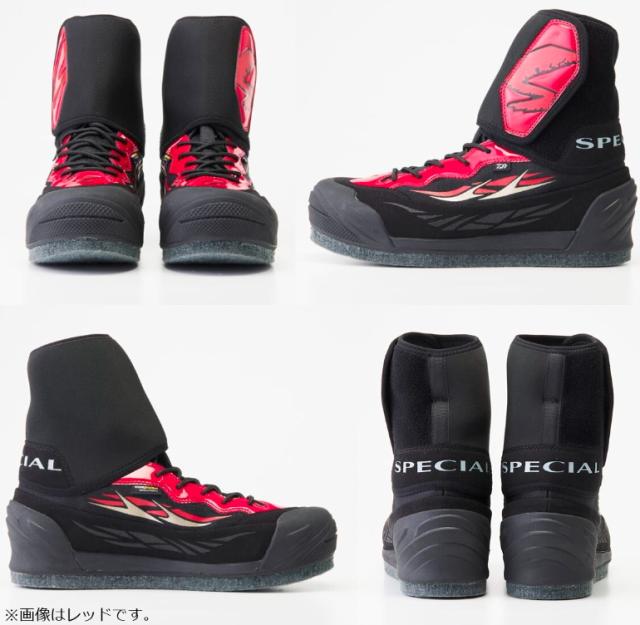 ダイワ F1 スペシャルシューズ (フェルトスパイク・先丸) F1SP-3500 ブラック 27.0cm / 鮎タビ  daiwa 釣具_1