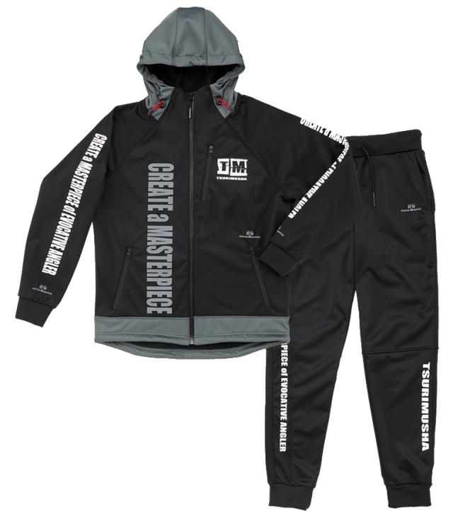 釣武者 TM グレートマスタースーツ ブラック 4Lサイズ / ウェア / 釣具