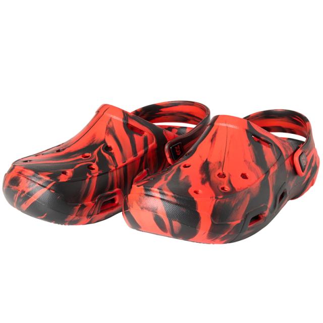 ダイワ ラジアルデッキサンダル DL-1462 レッドマーブル L(26.0〜26.5) / 釣具 daiwa (SP)の通販は