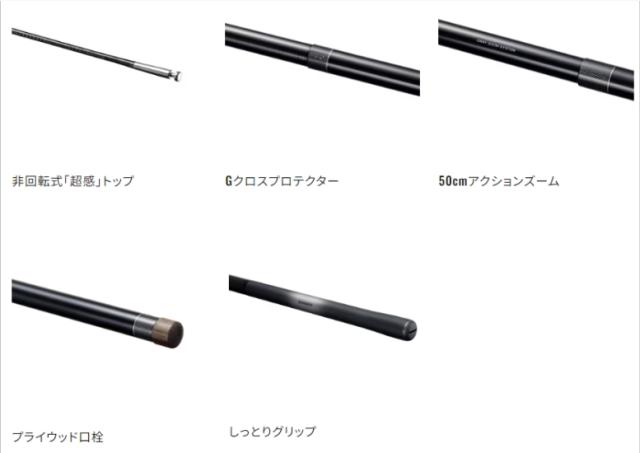 シマノ 24 スーパーゲーム ベイシス MH70-75Z / 渓流竿 / shimano