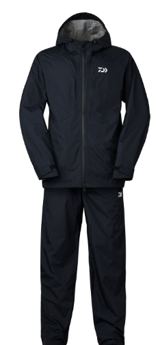 ダイワ RAINMAX レインマックス コンパクトレインスーツ DR-3324 ブラック 2XLサイズ / レインウェア daiwa 釣具