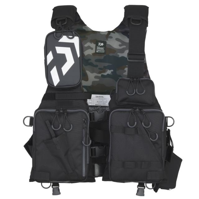 バリバス　アクティブベスト　Mサイズ Amazon | バリバス(VARIVAS) アクティブベスト VAVT-05 ブラック