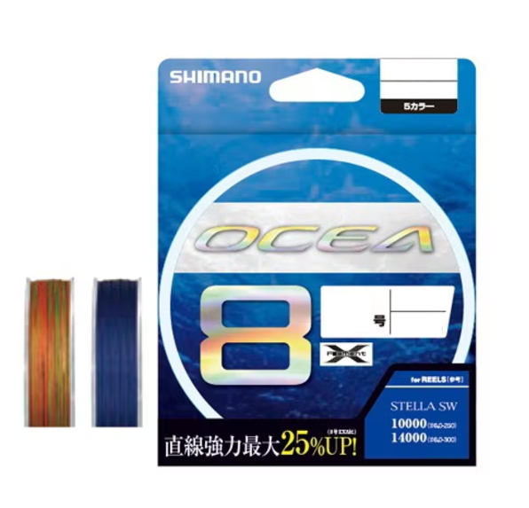 シマノ LD-A81S オシア8  5カラー 400m 10号 / PEライン shimano 釣具