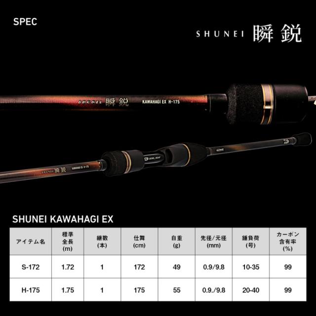 ダイワ 瞬鋭カワハギ EX H-175 / 船竿 daiwa 釣具 【公式通販】