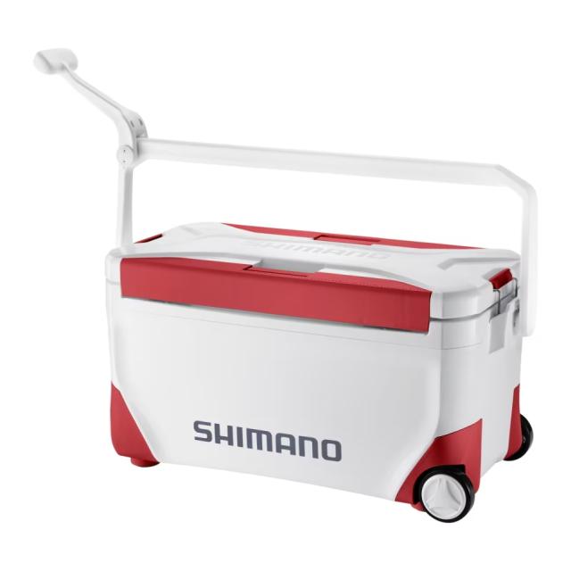 シマノ スペーザ ライト 25L NS-E25Y キャスター レッド / クーラーボックス 釣具 shimano