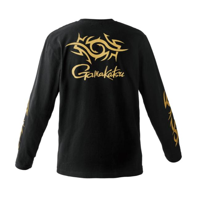がまかつ ロングスリーブTシャツ GM-3769 ブラック Sサイズ