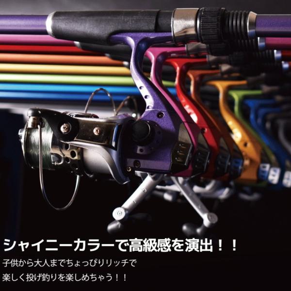波止釣り入門セット オーシャントイ 300 ロッド＆リール+がまかつ厳選 
