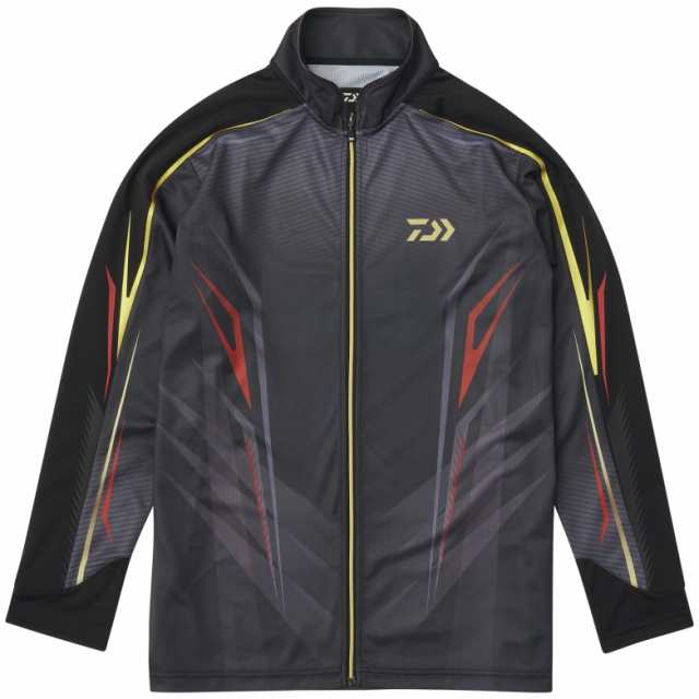 ダイワ トーナメント フルジップドライシャツ DE-7324T ブラック Lサイズ / daiwa 釣具