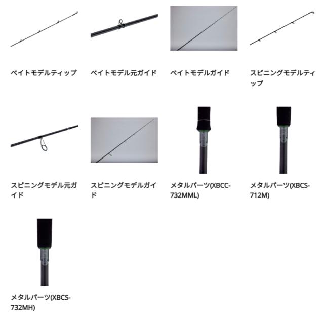 アブ ガルシア ソルティーステージ プロトタイプ ボートキャスティング XBCC-732MML (ベイトモデル) / ルアーロッド abugarcia (SP)_1