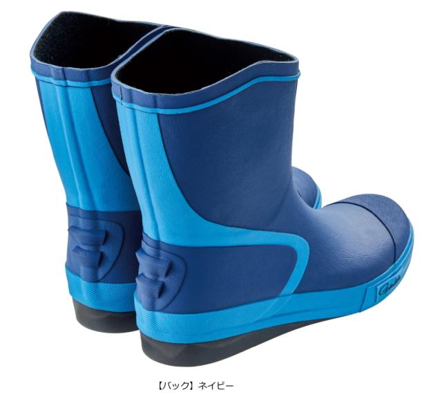 がまかつ ショートブーツ GM-4547 ネイビー 4Lサイズ gamakatsu