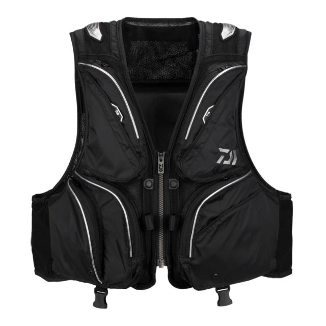 Daiwa フィッシングベスト ブラック Amazon | ダイワ(DAIWA) DV-3425