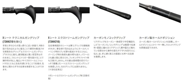 船釣り・船竿 シマノ ライトゲーム XR 82MH180(ベイト・2ピース) MH180