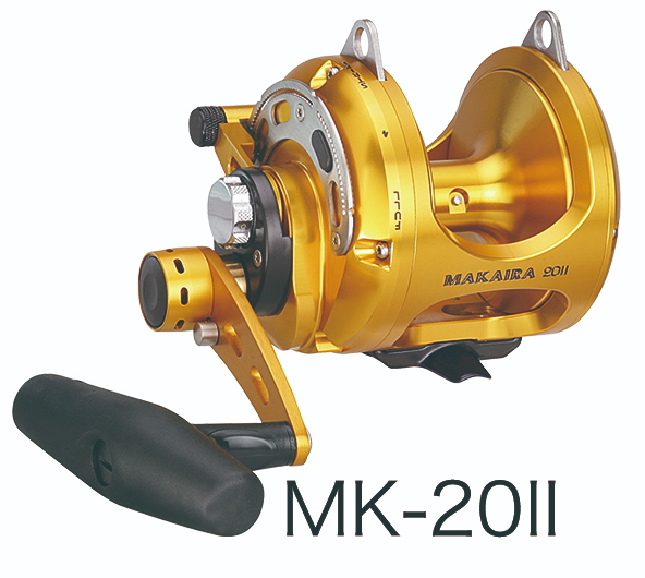 オクマ マカイラ OKUMA MAKAIRA MK-20II (J2) ゴールド / ゼニス 両軸リール zenith (SP)