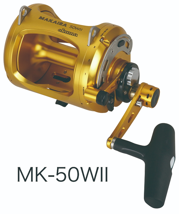 オクマ マカイラ OKUMA MAKAIRA MK-50WII (J2) ゴールド