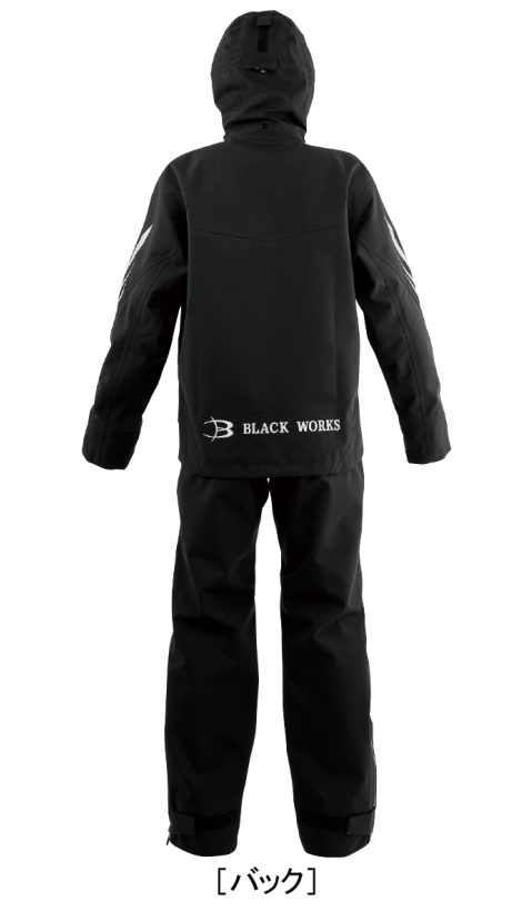 がまかつ アルテマシールドプロ レインスーツ GM-3785 ブラック