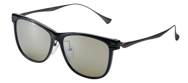 ジール オプティクス ゼクー ジョニー JONNY F-2224 グロスブラック/ガンメタル トゥルービュースポーツ / シルバーミラー / 偏光サングラス zeal