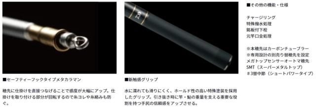 DAIWA ダイワ 銀影競技スペシャル A H85 Q SMTソリッド替穂先 DAIWA