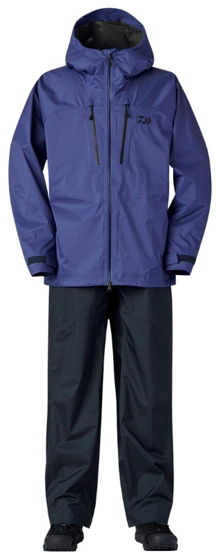 ダイワ レインマックス アングラーズライトレインスーツ DR-3025 グレープネイビー XLサイズ / レインウェア daiwa 釣具