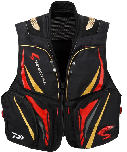 ダイワ スペシャル バリアテック(R) ショートベスト DV-1025 ブラック Mサイズ / 鮎ベスト daiwa 釣具