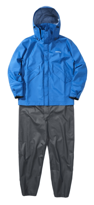 シマノ マリンスーツ RA-301V マリンブルー Mサイズ / レインウェア shimano 釣具