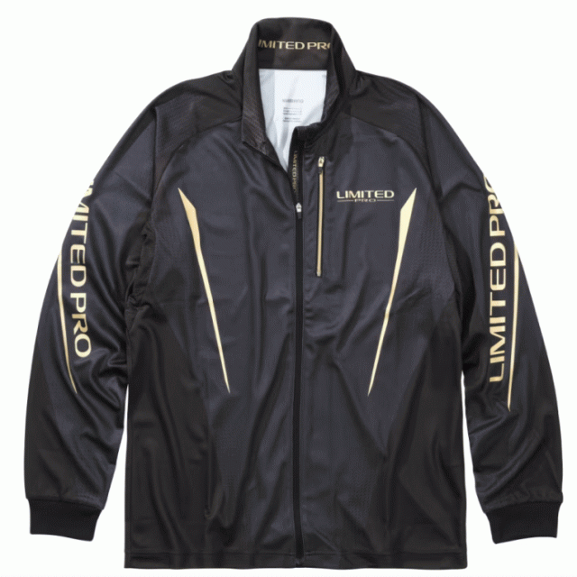 シマノ リミテッドプロ フルジップシャツ SH-107Y リミテッドブラック Mサイズ / ウェア shimano 釣具