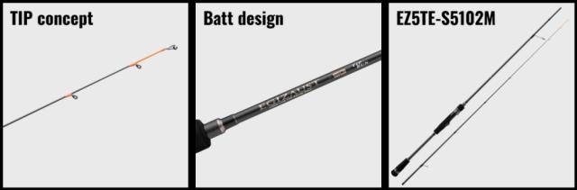 メジャークラフト エギゾースト 5G EZ5TE-S5102ML / ボート ティッ