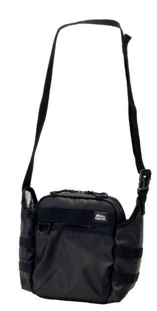 アブガルシア ライトゲームショルダーバッグ コーティングブラック / フィッシングバッグ abugarcia