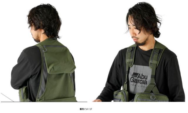 アブガルシア マウンテンストリーム FW フィッシングベスト