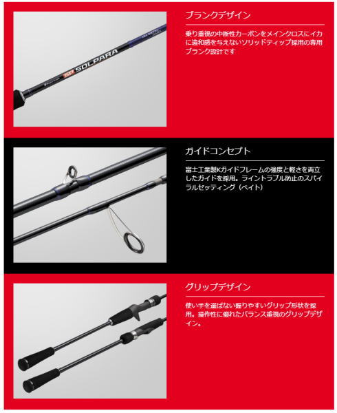 メジャークラフト 25 ソルパラ イカメタル オモリグ (スピニングモデル
