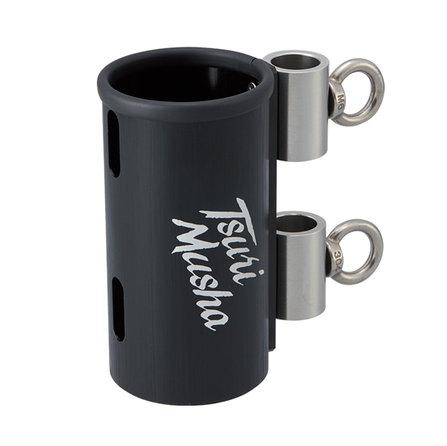 釣武者 ロッドホルダー WL (ダブルロック) ブラック / 釣具