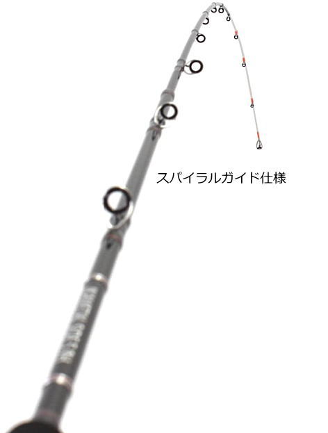 イカメタルロッド ファイブスター イカメタルサイド IKA L SIDE 5.9H スパイラルガイド ベイトモデル / つり具