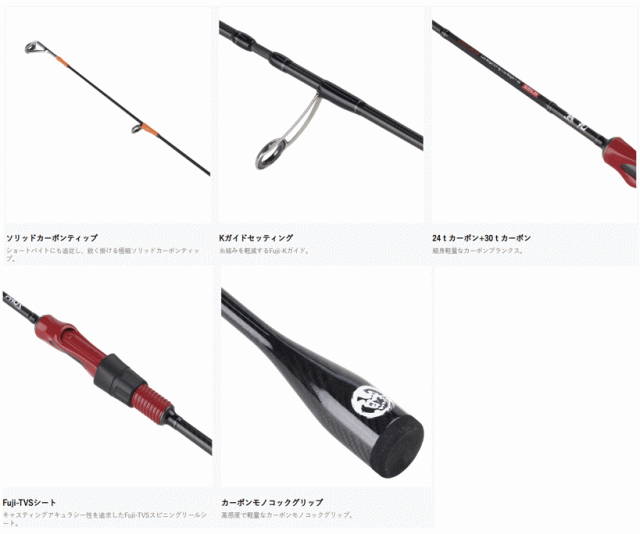 プロックス PROX 鯵丸 AM-55LS / アジングロッド 釣具