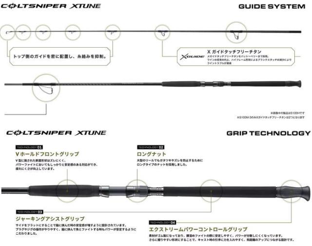 シマノ 25 コルトスナイパー エクスチューン S98XXH