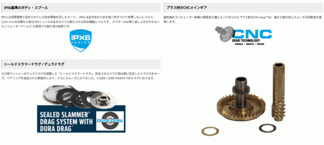 ペン スラマー4 5500 / スピニングリール penn_1