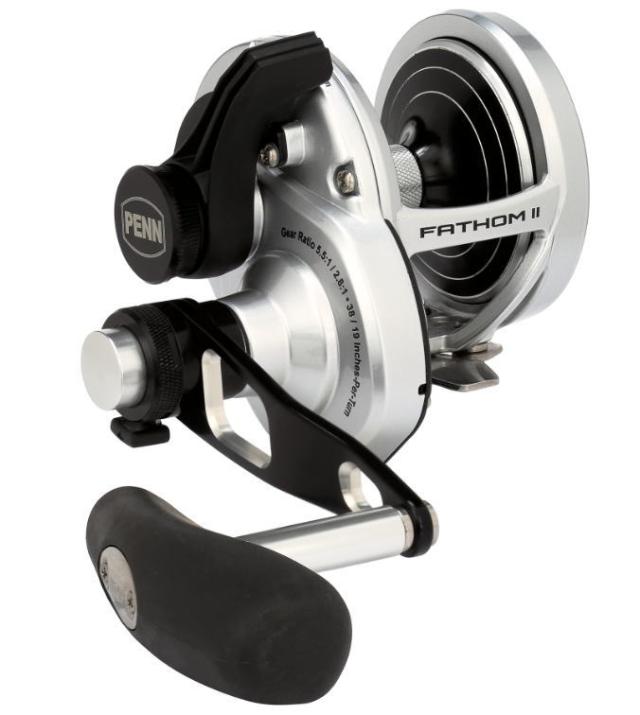 ペン ファゾム?U 2スピード 25NLD2 ナロースプール (右ハンドル) / ベイトリール penn