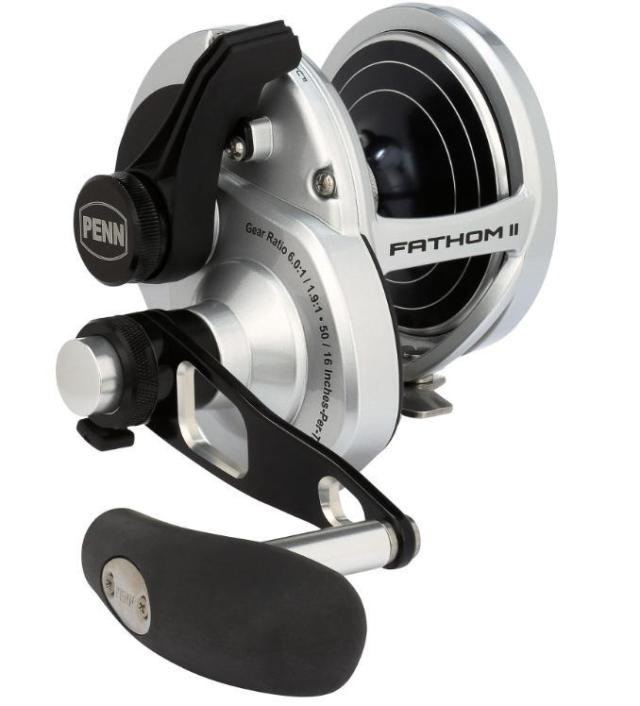 ペン ファゾム?U 2スピード 40NLD2 ナロースプール (右ハンドル) / ベイトリール penn