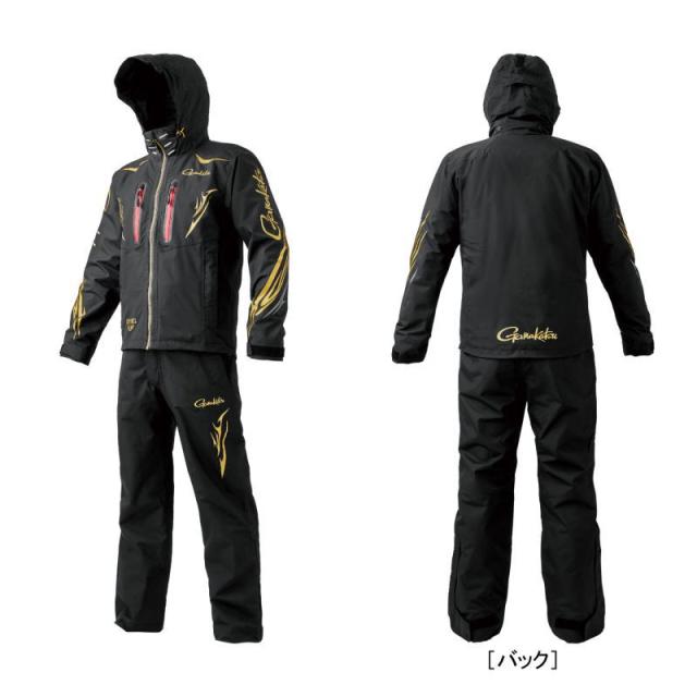 確認 がまかつ アルテマシールドレインスーツ GM-3797 ブラック 3Lサイズ