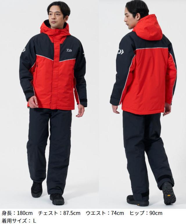 ダイワ RAINMAX(R) ハイロフトウインタースーツ DW-3425 ブラック 2XL