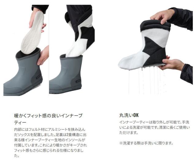 シマノ スーパーサーマルデッキブーツ FB-370Y ネイビー Mサイズ / shimano 釣具