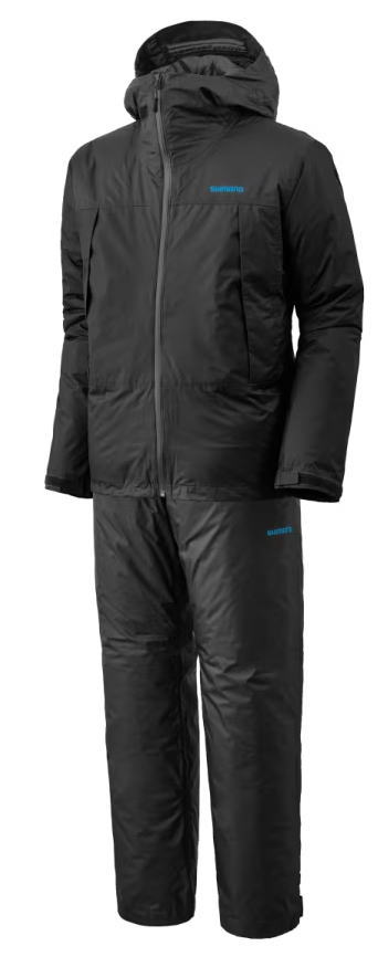 シマノ ベーシックインサレーション レインスーツ 01 RB-057X Mサイズ シマノブラック / レインウェア shimano 釣具