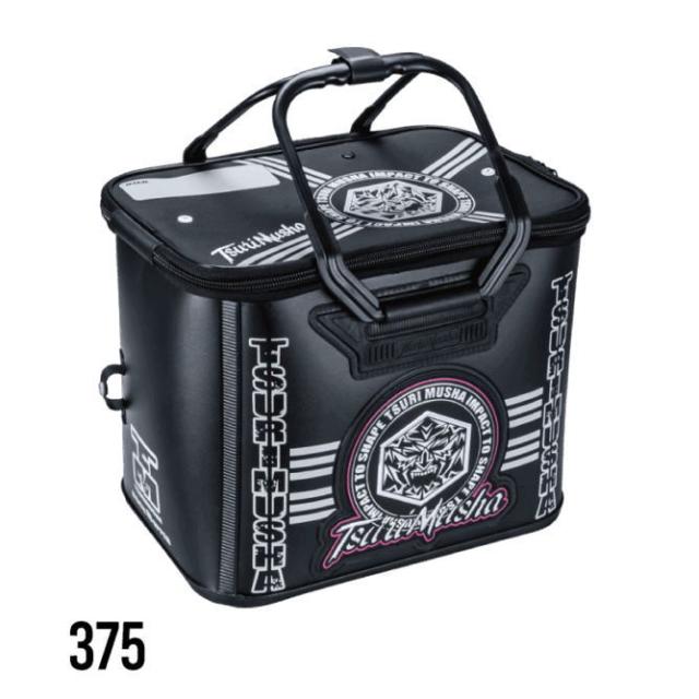 釣武者 MUSHA グローエンブレムバッカン 375 ブラック / 釣具