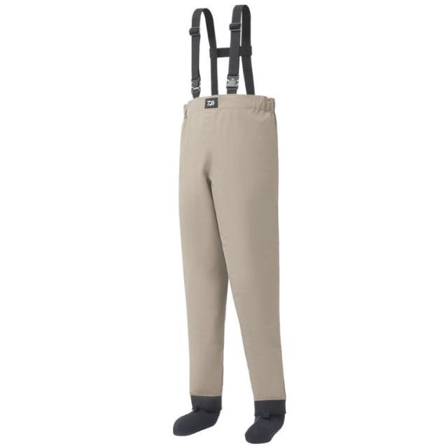 ダイワ ブレスウェーダー ソックス先丸 BW-3051S グレージュ Mサイズ 25.0〜25.5cm / daiwa 釣具