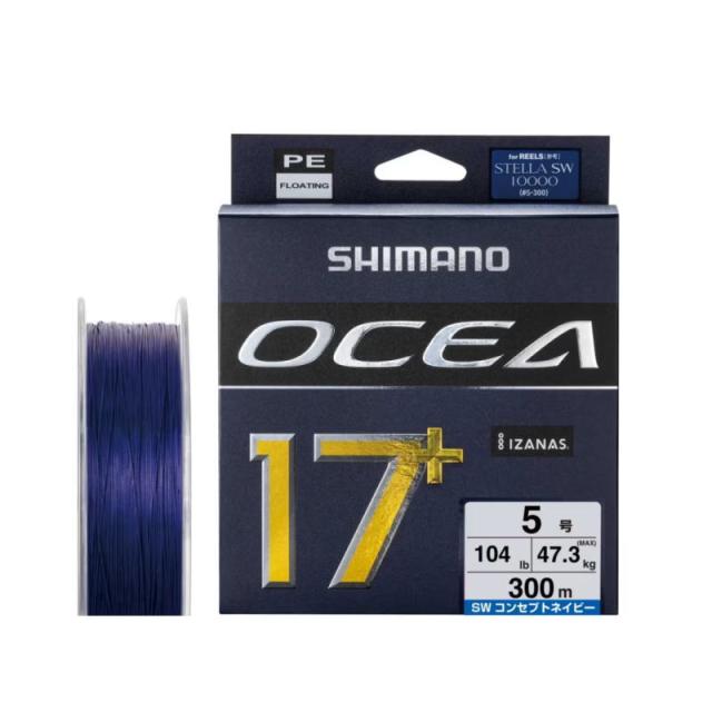 シマノ オシア 17+ PE LD-A71Y SW NAVY 300m 5号 / PEライン shimano 釣具