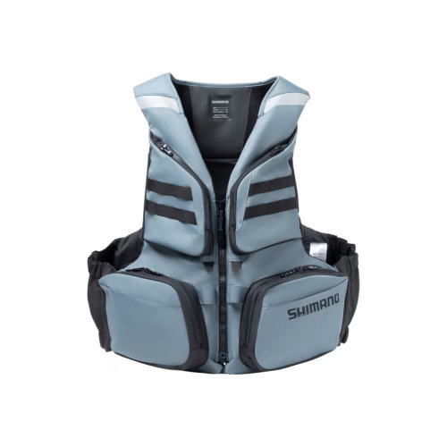 シマノ VF-142Z フローティングベスト ブルーグレー 2XLサイズ｜救命具