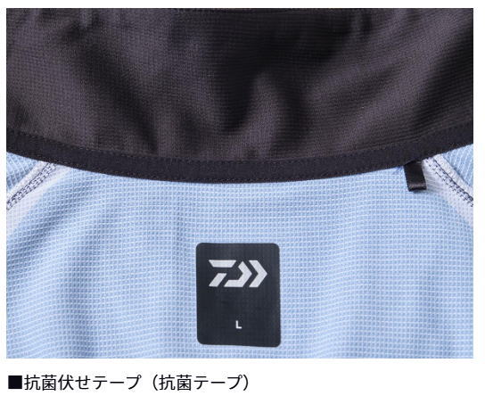 ダイワ スペシャル ハーフスリーブシャツ DE-7125 マグマブラック Lサイズ｜鮎 友釣り ウェア｜釣具 daiwa_2