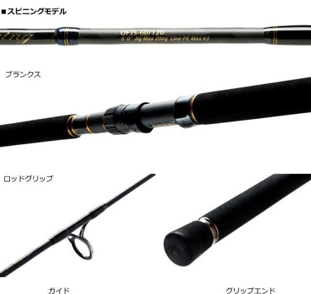 ジギングロッド アブ ガルシア オーシャンフィールド ジギング OFJC-63/180/ abugarcia (SP)
