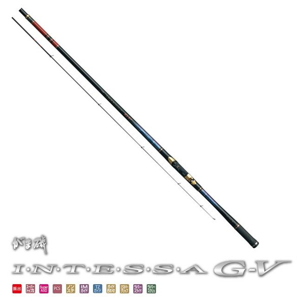 磯竿 がまかつ がま磯 インテッサG-5 2.5号-50 / gamakatsuの通販は 204,120円