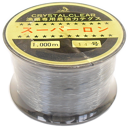 スーパーロン ナイロンテグス ボビン巻 1 5号 1000m 道糸 ハリスの通販はau Pay マーケット 釣人館ますだ Au Pay マーケット店